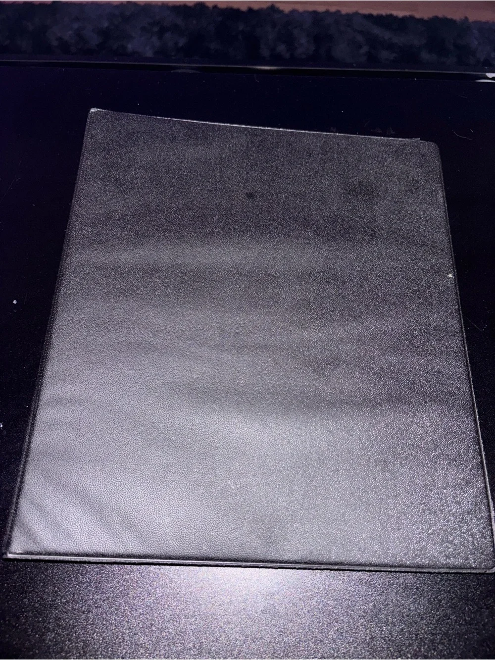Black 3 Ring Binder Bundle w/ Folder & 100 Lined Notebook Paper 11”x10”